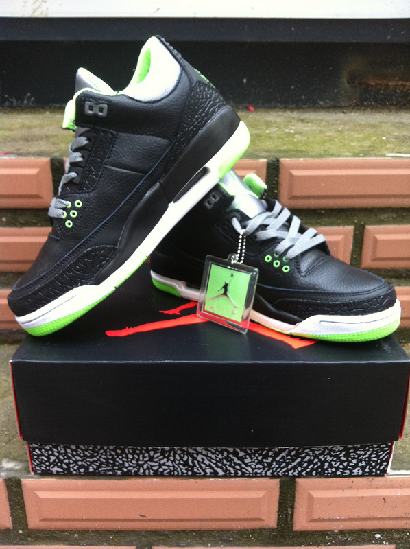 Air Jordan 3 Men Shoes Black Online